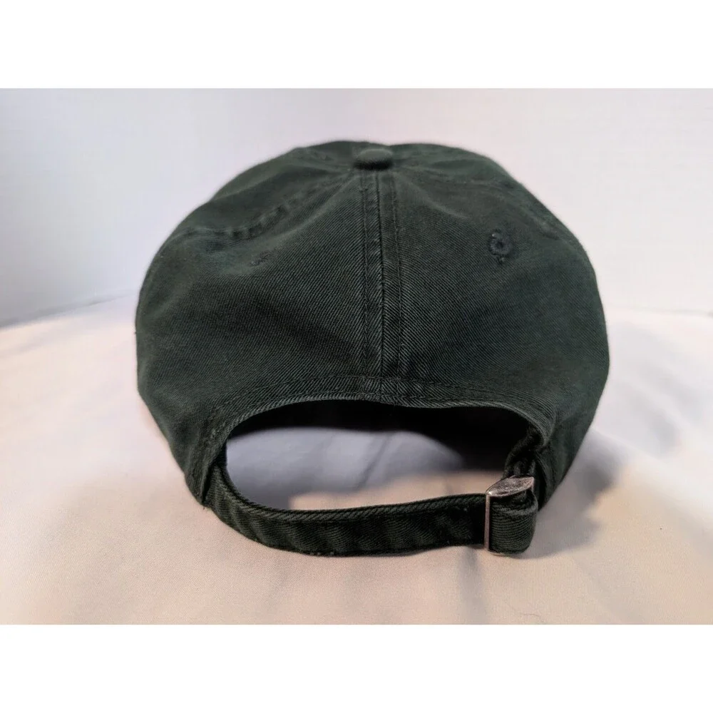 GOLF HAT River Hills Country Club Adjustable Adult Size MYRTLE BEACH Green EUC